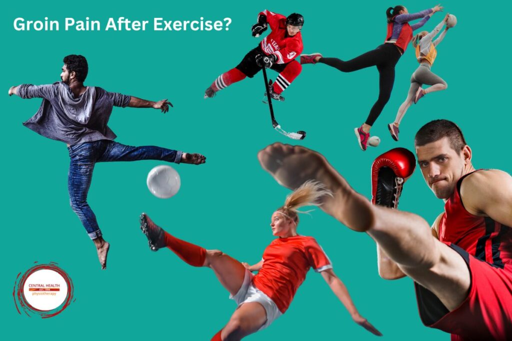 Groin pain after exercise