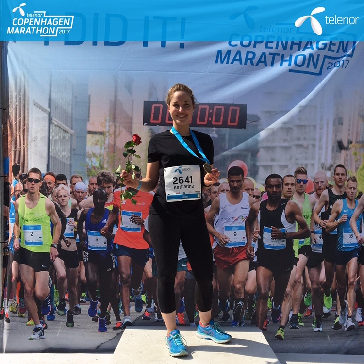 Katharine Fennelly, Physio with Central Health Physiotherapy, Marathon runner