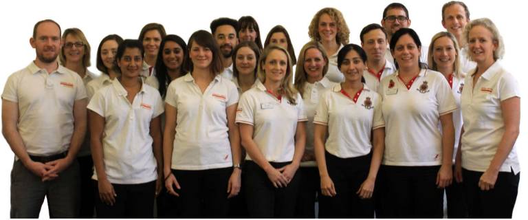 physiotherapy team
