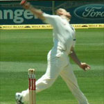 cricket bowler back stress