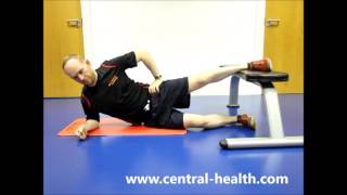 Adductor Side Plank Central Health Physiotherapy