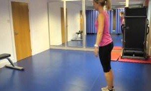 shoulder proprioception with lunges exercise