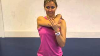 posterior shoulder and capsule stretch video