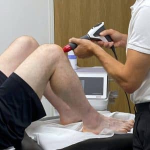 shockwave therapy on knee