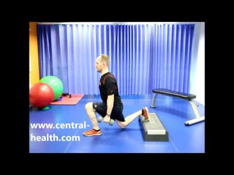 Split Squat Off Step Exercise Video