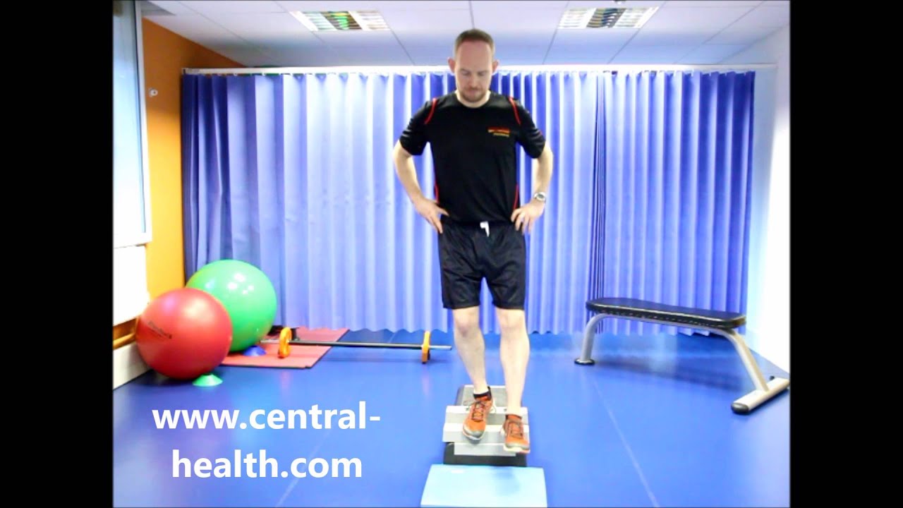 Decline Step Down Exercise Video