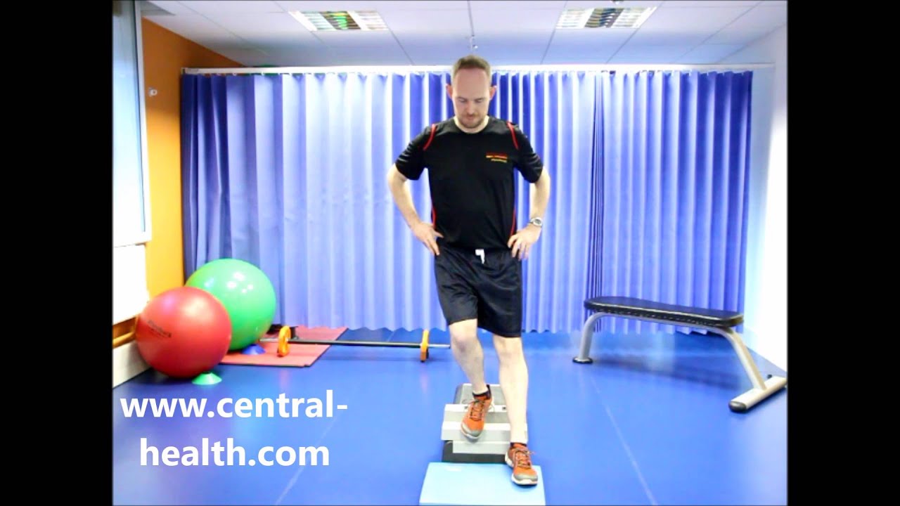 Single Leg Step Down Exercise Video